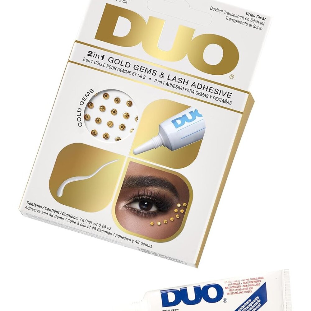 Duo 2 in 1 Gold Gems & Lash Adhesive